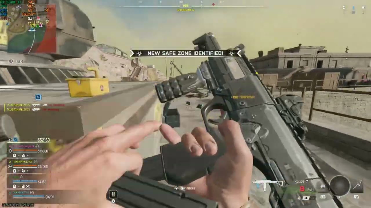 RX 6600 XT + Ryzen 5 3600 COD Warzone - Minimum Graphics | Resurgence Casual Gameplay (Squad Fill)