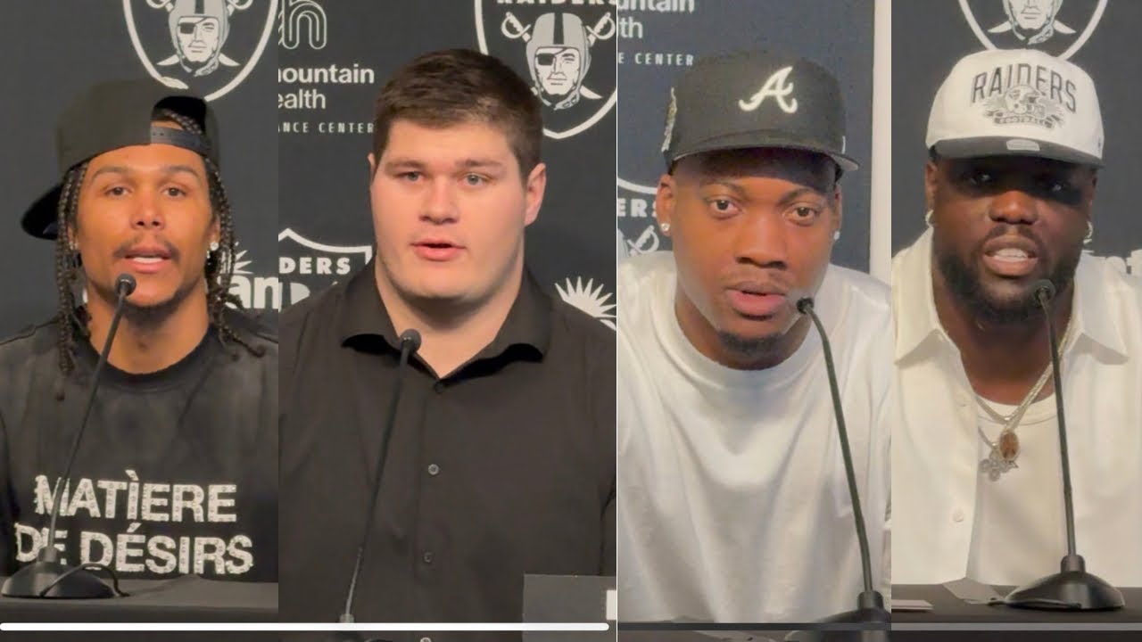 LINERBAUM, WALKER, NAILOR & PAYE’S FIRST RAIDER PRESSER; TALK MAXX CROSBY STAYING IN LAS VEGAS