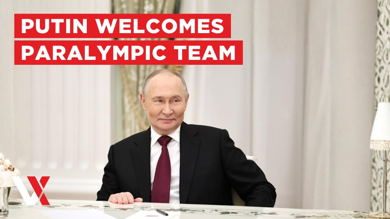 LIVE | Putin Welcomes Members Of The Russian Paralympic Team To The Kremlin | VERTEX