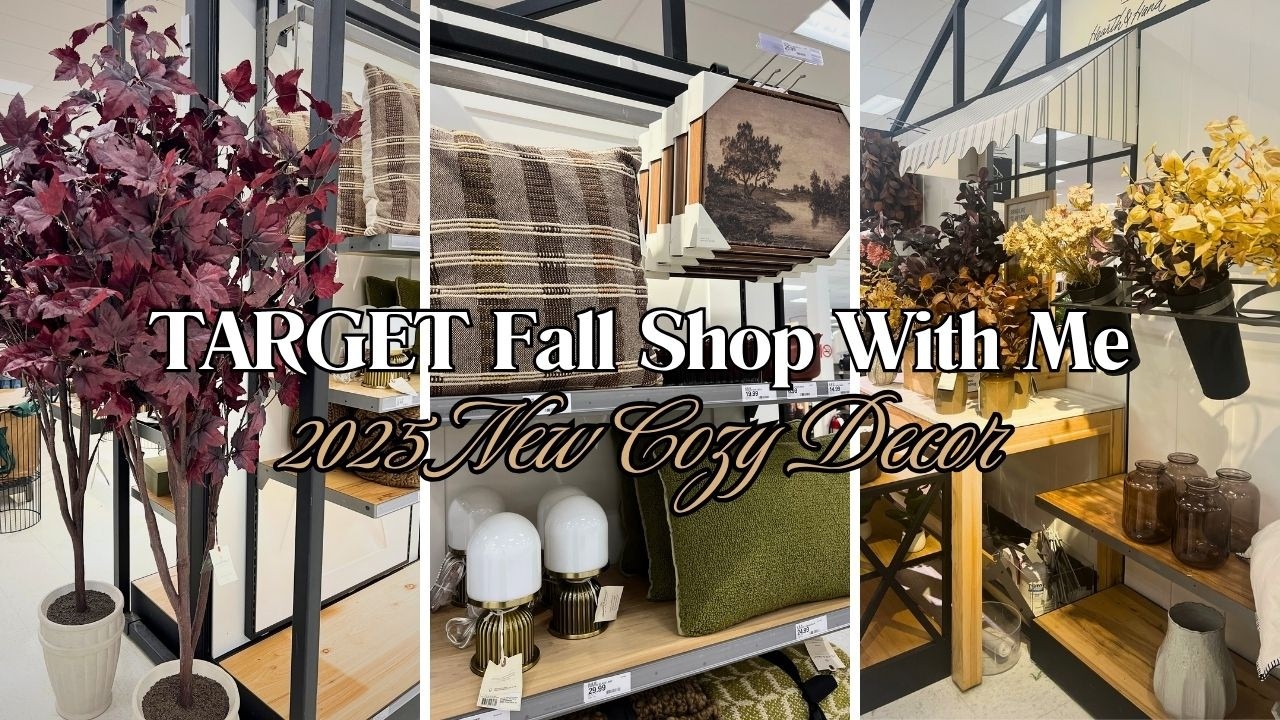 TARGET FALL SHOP WITH ME&nbsp;🍂 || 2025 FALL&nbsp;DECOR ||&nbsp;FALL&nbsp;STYLING IDEAS