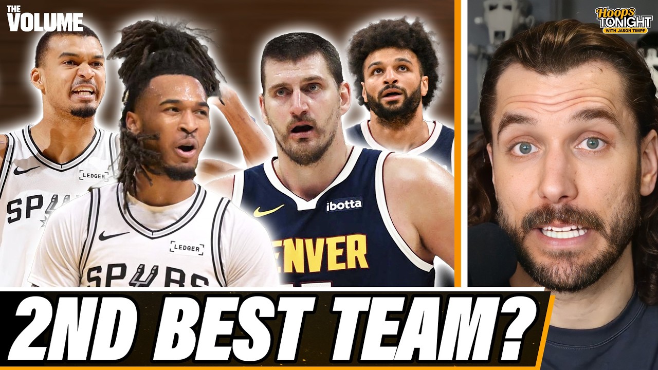 Are Wemby's Spurs or Jokic's Nuggets the 2nd best team in NBA behind OKC Thunder?