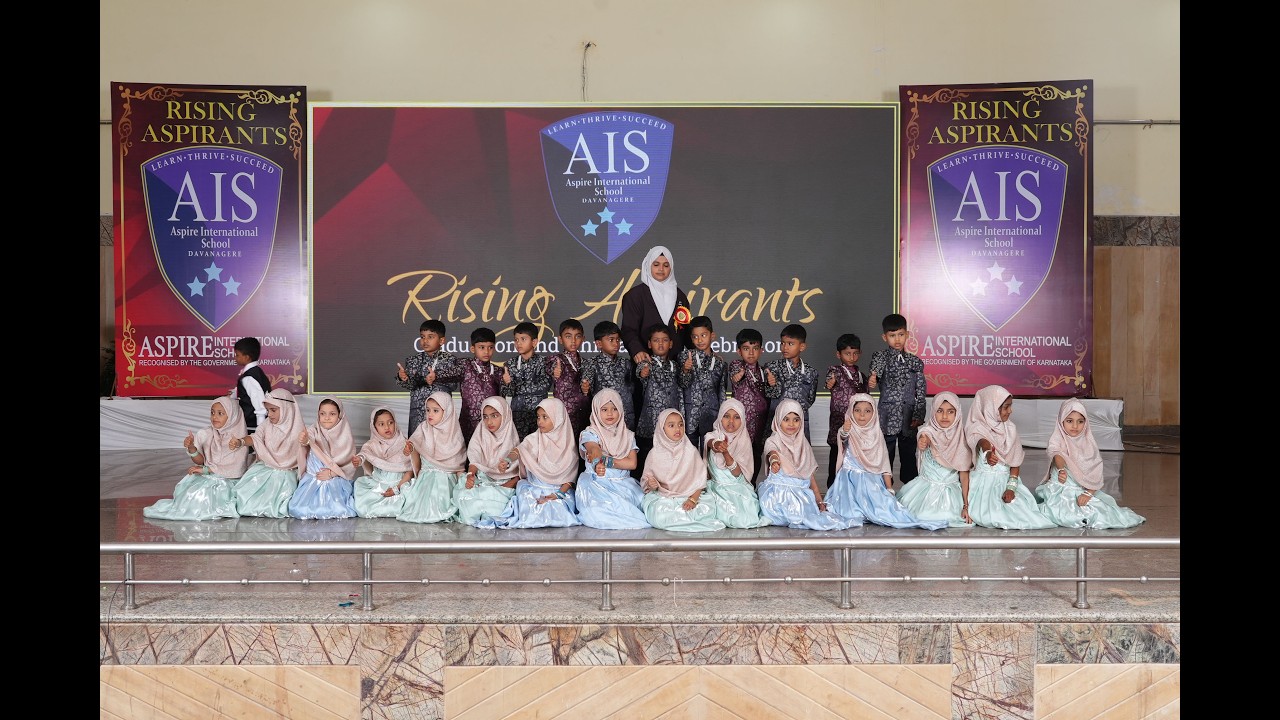 Allah ki Shaan by Grade 1 Students- Annual Day 2025-26; Aspire International School, Davanagere