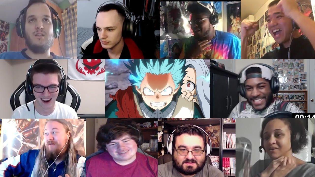 僕のヒーローアカデミア My Hero Academia Season 4 Episode 13 BIGGER Reaction Mashup