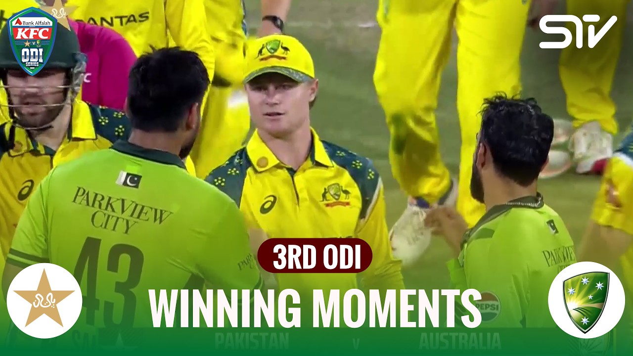 Winning Moments Of The Match | Pakistan vs Australia | Match 03 | ODI Series 2026 | PCB | M9J1H