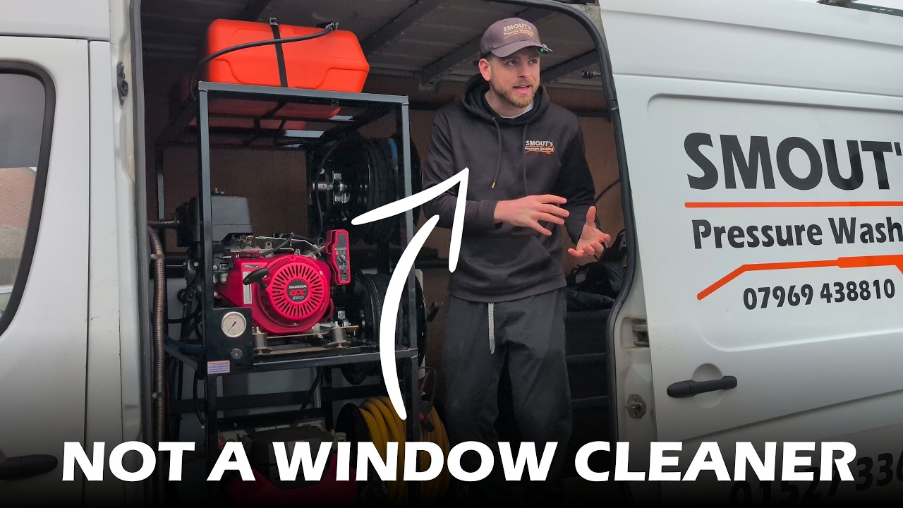 Clever NEW Pure Water Window Cleaning Setup Changes Everything (Install)