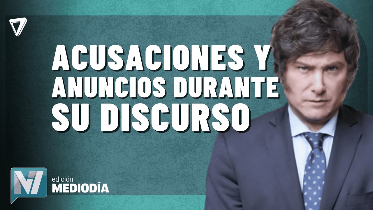 Javier Milei lanzó DURAS acusaciones y anunció REFORMAS en el Congreso