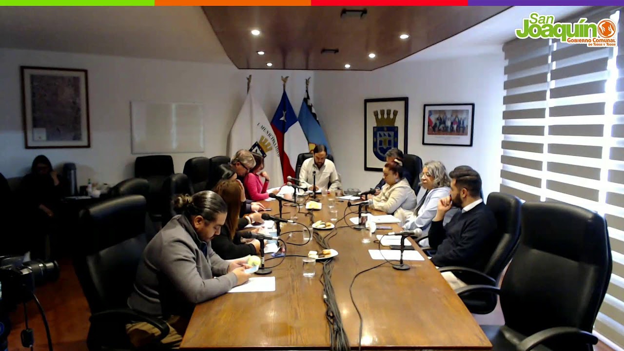 Sesión Ordinaria N°34/2024-2028 del Honorable Concejo Municipal de San Joaquín