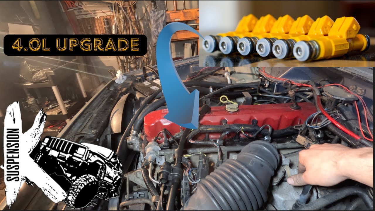 Upgrading Renix Jeep Comanche to 4 Hole Fuel Injectors by K Suspension | Was it worth it?