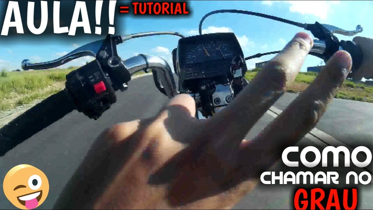 Como Empinar Da Grau - Motos Semi-Autom&aacute;tica [Victor Da Moby] TUTORIAL