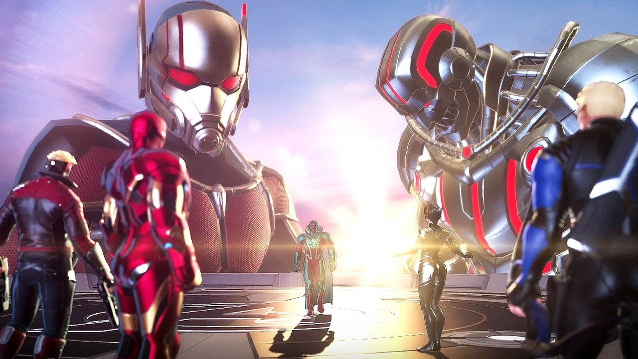 ULTRON & ULTIMO Boss Fight - Marvel Ultimate Alliance 3: The Black Order @ 1080p ᴴᴰ ✔