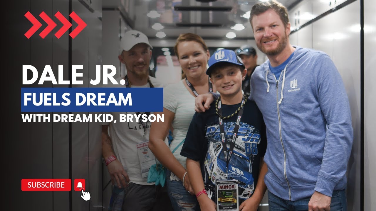 Dale Earnhardt Jr. Makes A Dream Come True for Bryson