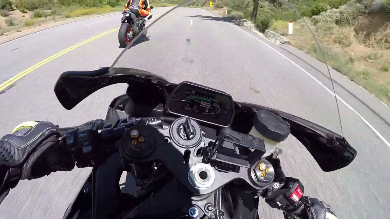 Helmet Chin Mount Cam on R1 Part I