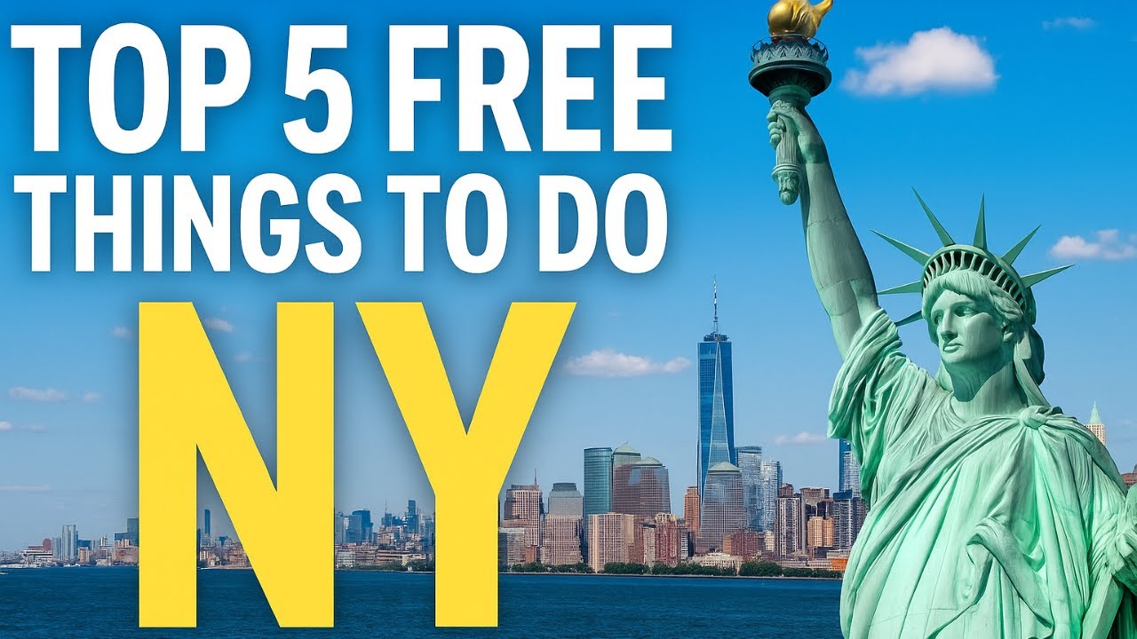 Top 5 FREE Things to Do in New York City 🗽 | Travel Guide 2025 (Save Money!)