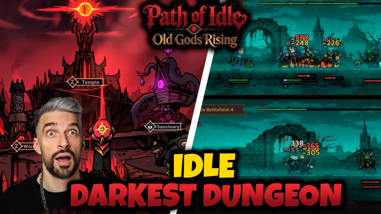 This Demo feels like a FULL IDLE GAME // Path of Idle: Old Gods Rising