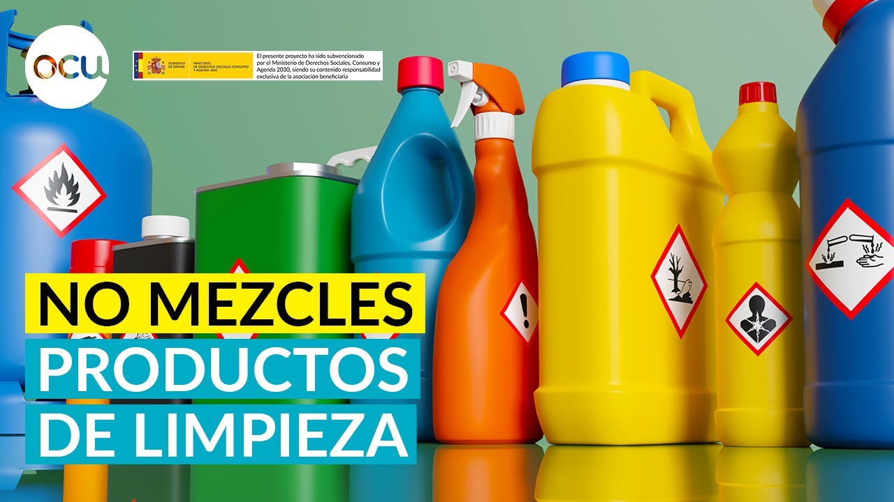 ⚠️No mezcles productos de limpieza 🚨