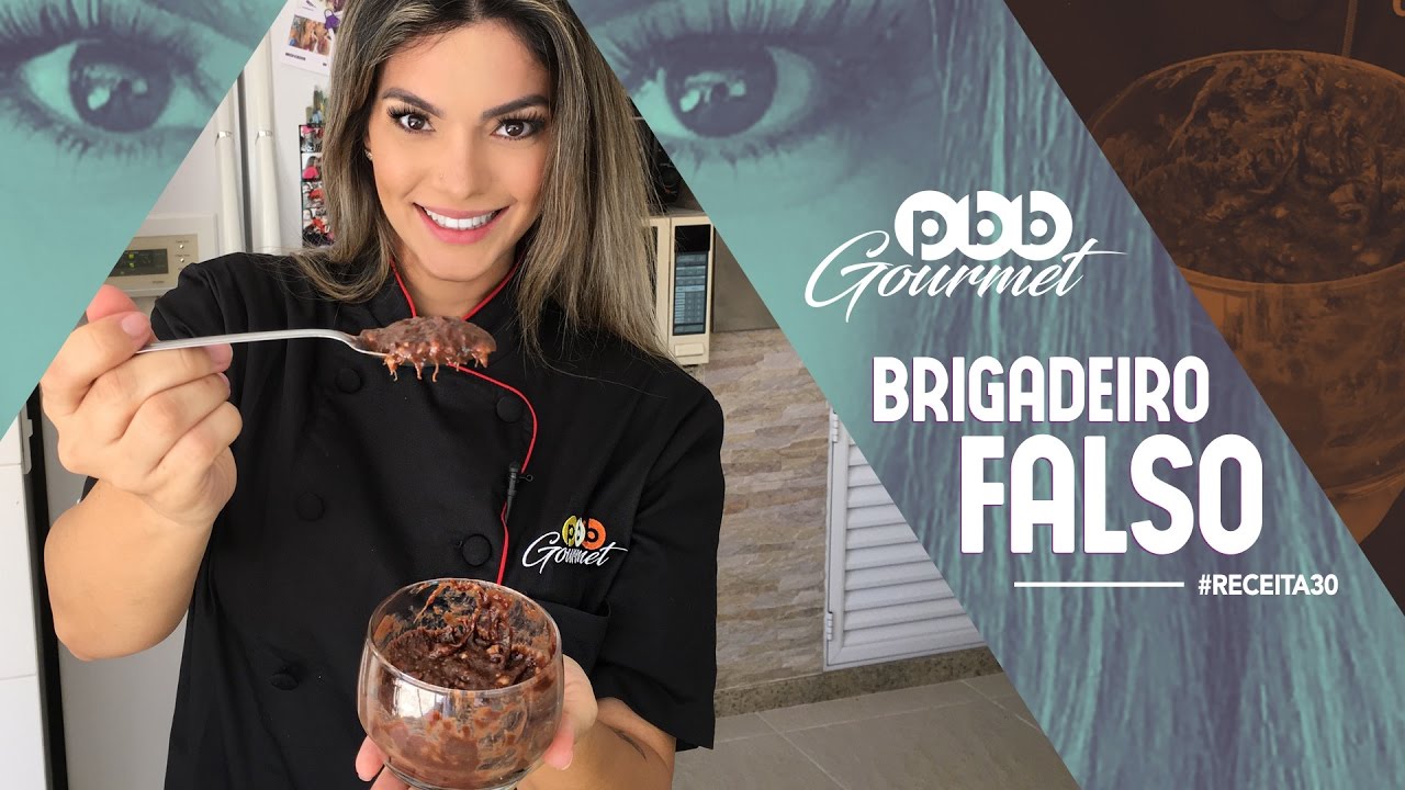 PBB Gourmet #30 - Brigadeiro Falso de Banana