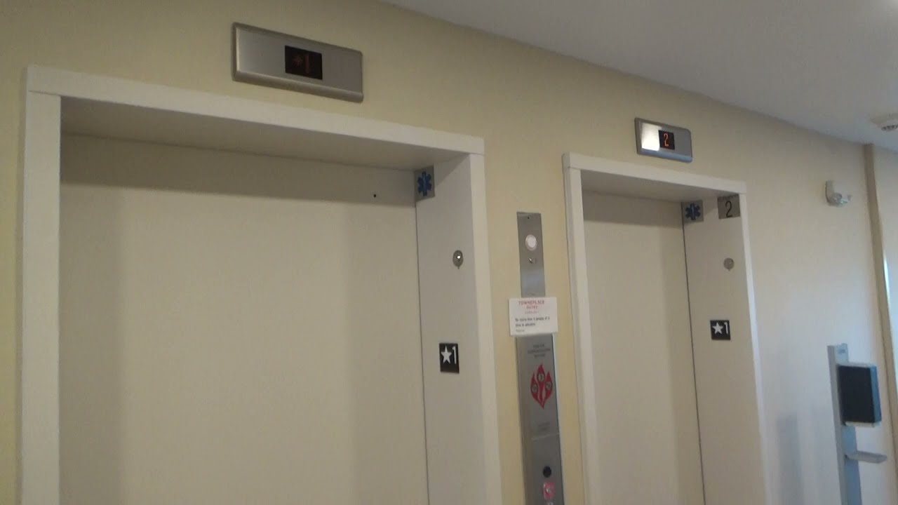 New Kone MRL Traction Elevators @ Towneplace Suites by Marriott, Venice FL