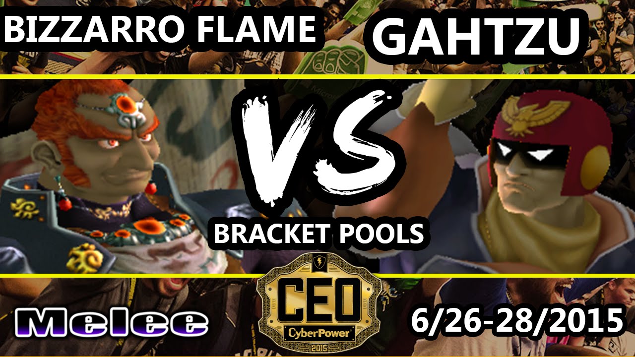 CEO 2015 - Bizzarro Flame (Ganondorf) Vs. Gahtzu (Captain Falcon) SSBM BP WF - Smash Melee