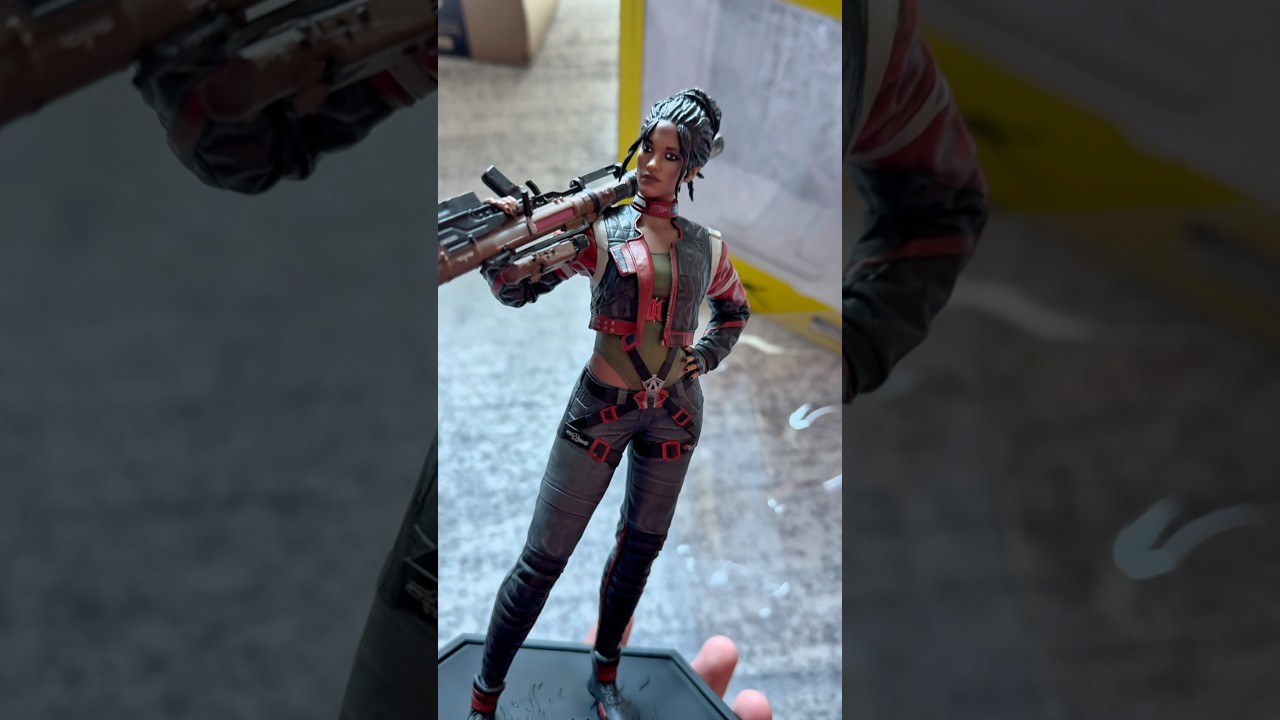 Panam Figure, Cyberpunk 2077 #cyberpunk2077 #panam #unboxing #shorts