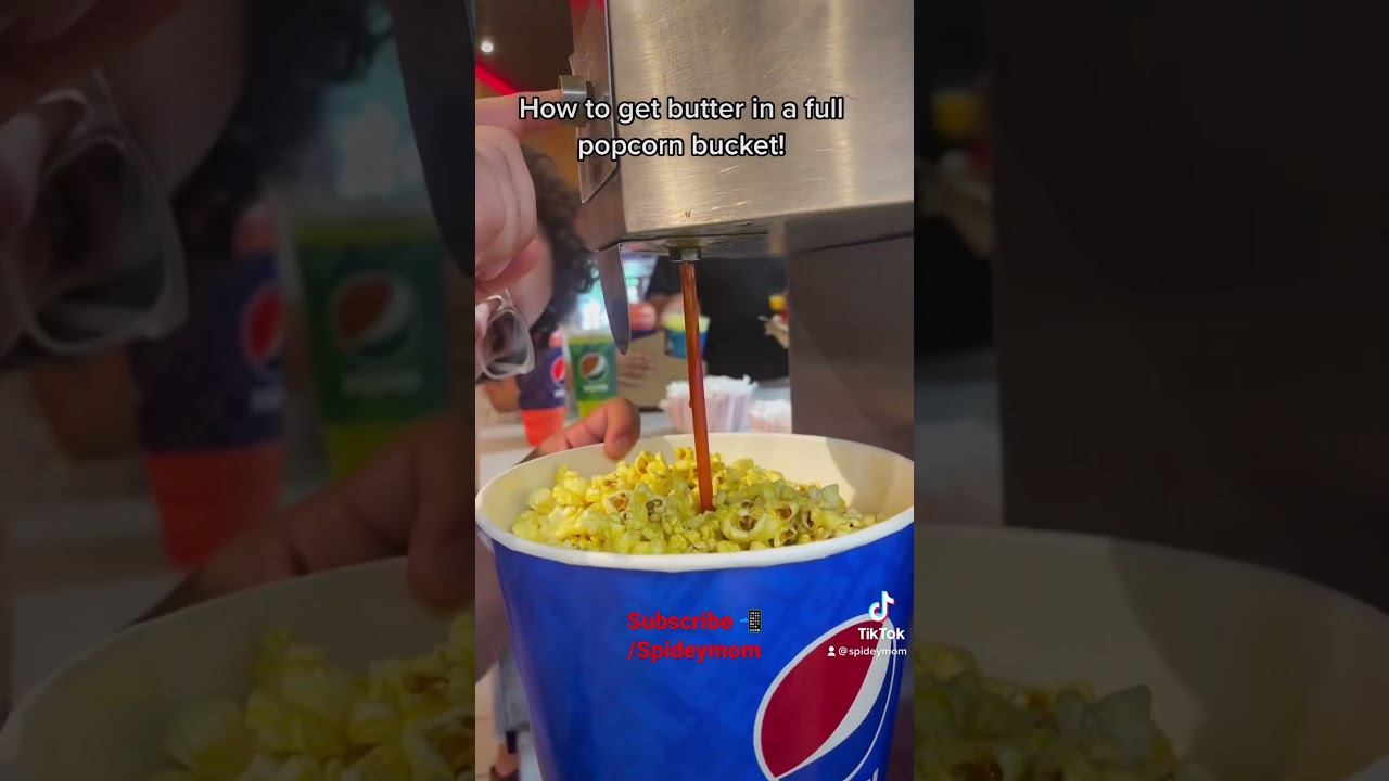 Life Hacks - Movie Theater Popcorn HACK! More Butter Please
