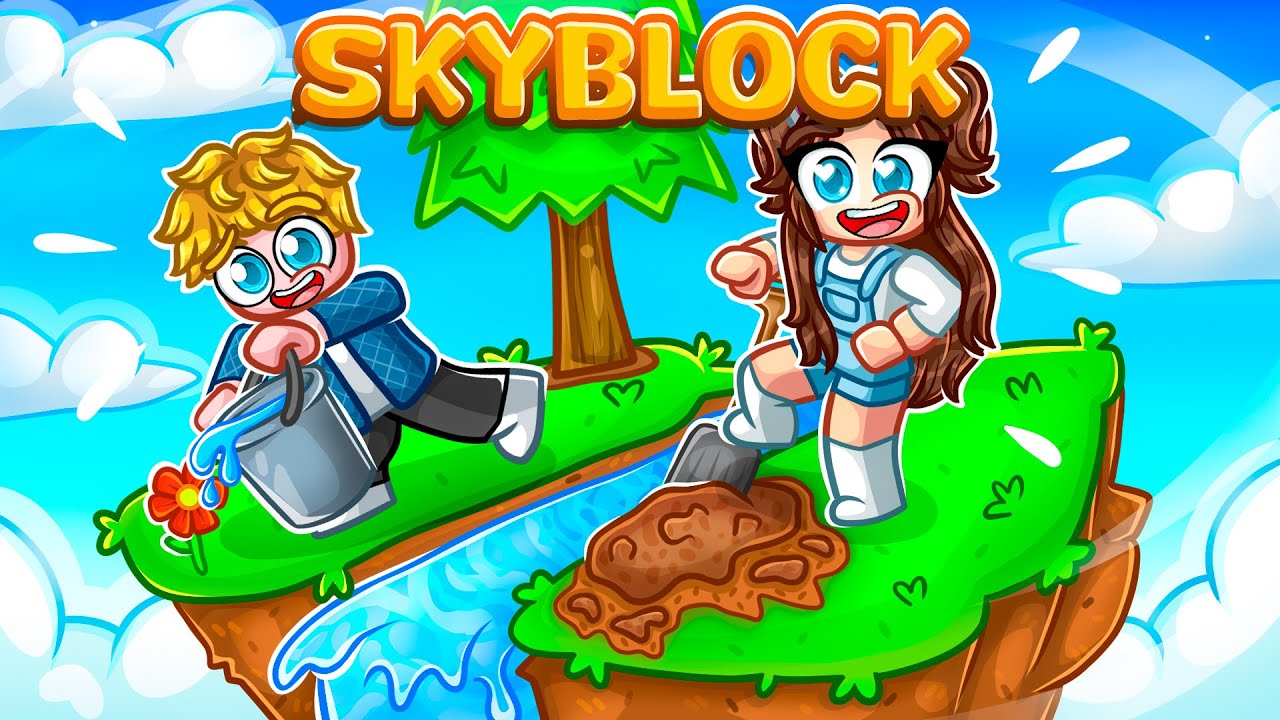 We Played SKYBLOCK In Roblox..