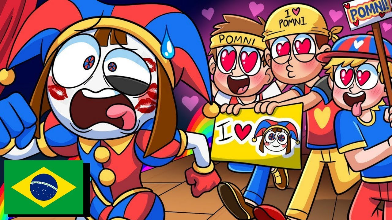 POMNI TEM UM F&Atilde; CLUBE!? O Incr&iacute;vel Circo Digital Anima&ccedil;&atilde;o n&atilde;o oficial