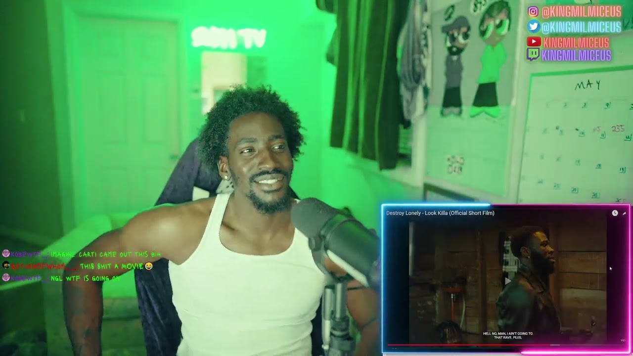 The 8 God Reacts to: Destroy Lonely - Look Killa (If Looks Could Kill Short Film)