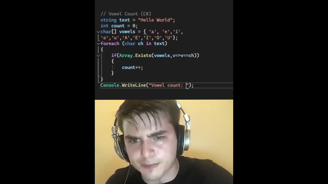 Noob vs. Pro || C#