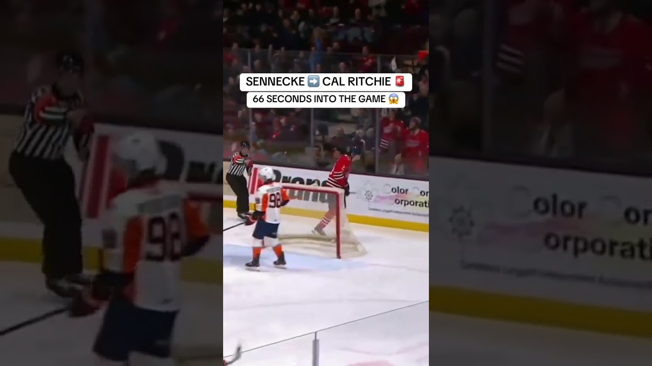 Sennecke Feeds Cal Ritchie For Sick Goal 🥶🥶