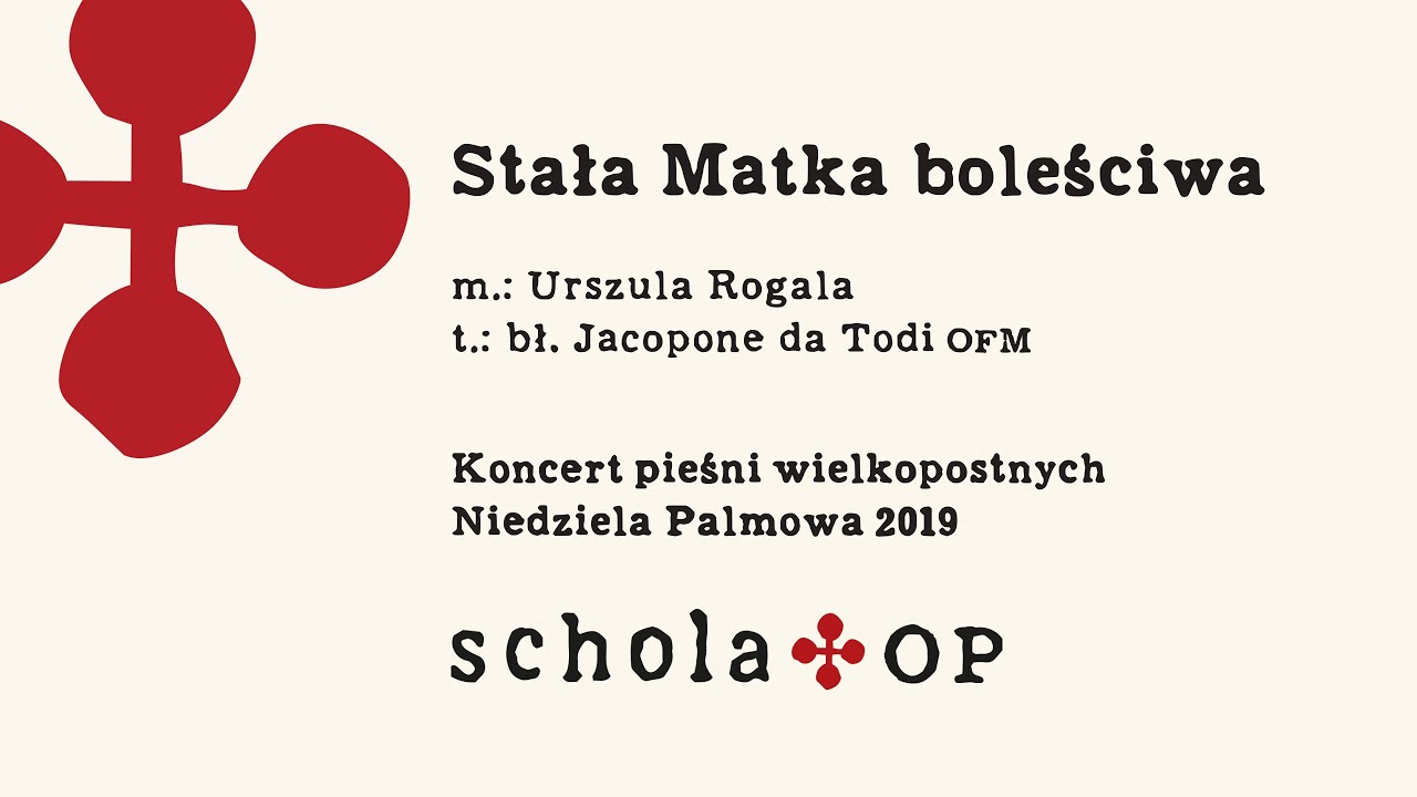 Stała Matka boleściwa — Urszula Rogala