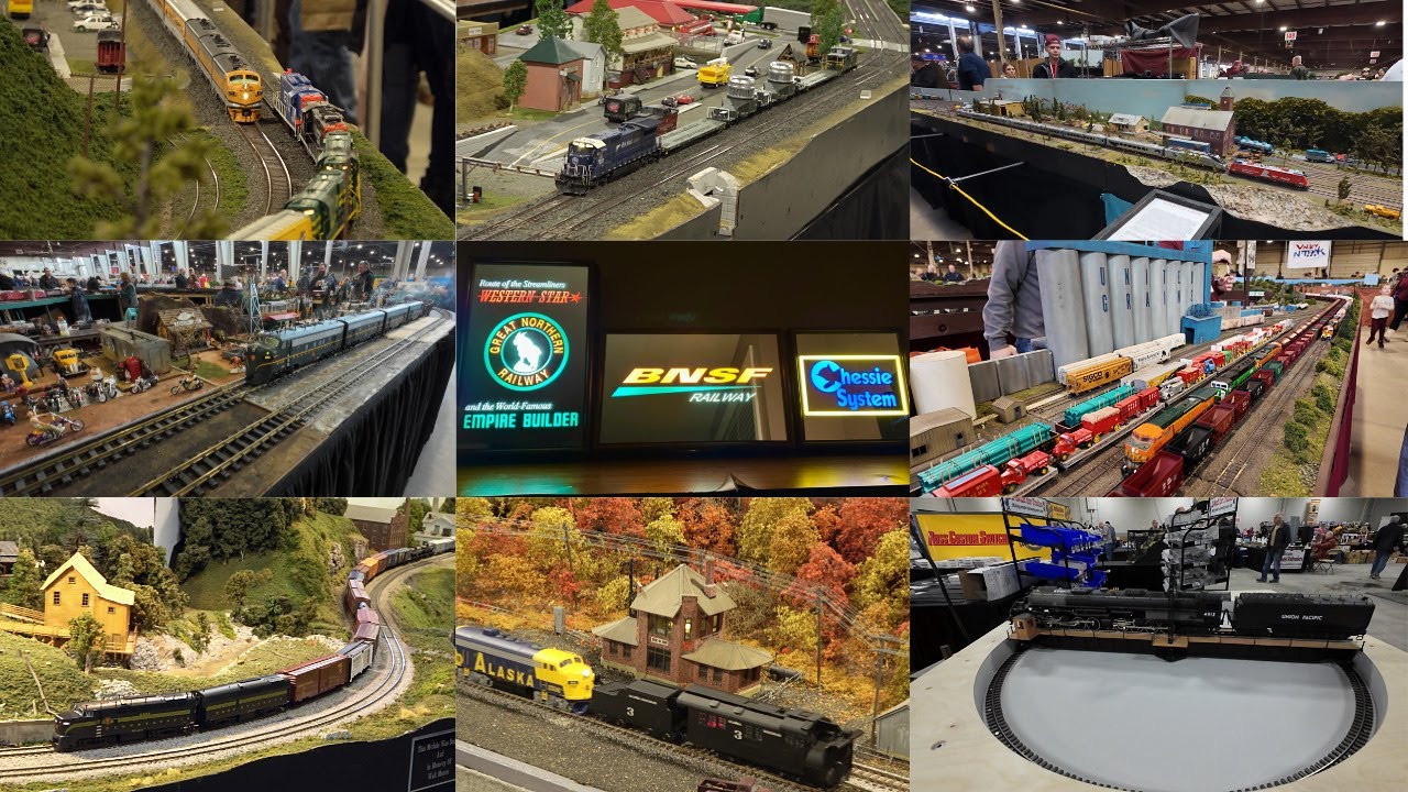 Selected Videos of Layouts at the 2025 Big E Train Show (1/25 & 26/2025) (1080p60fps)