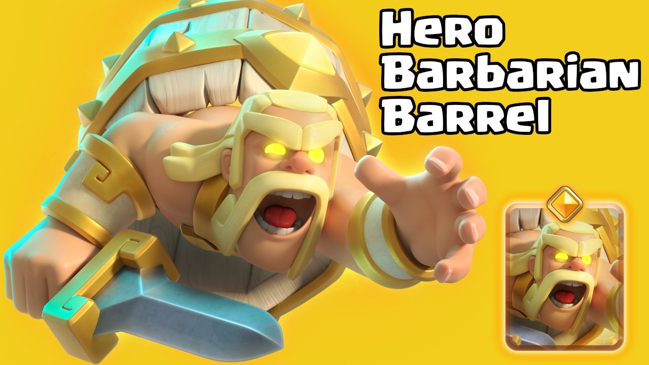 Hero Barbarian Barrel