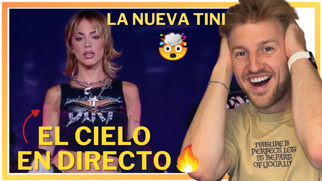 *Reacción* TINI - el cielo - Live Susana Gimenez 2024