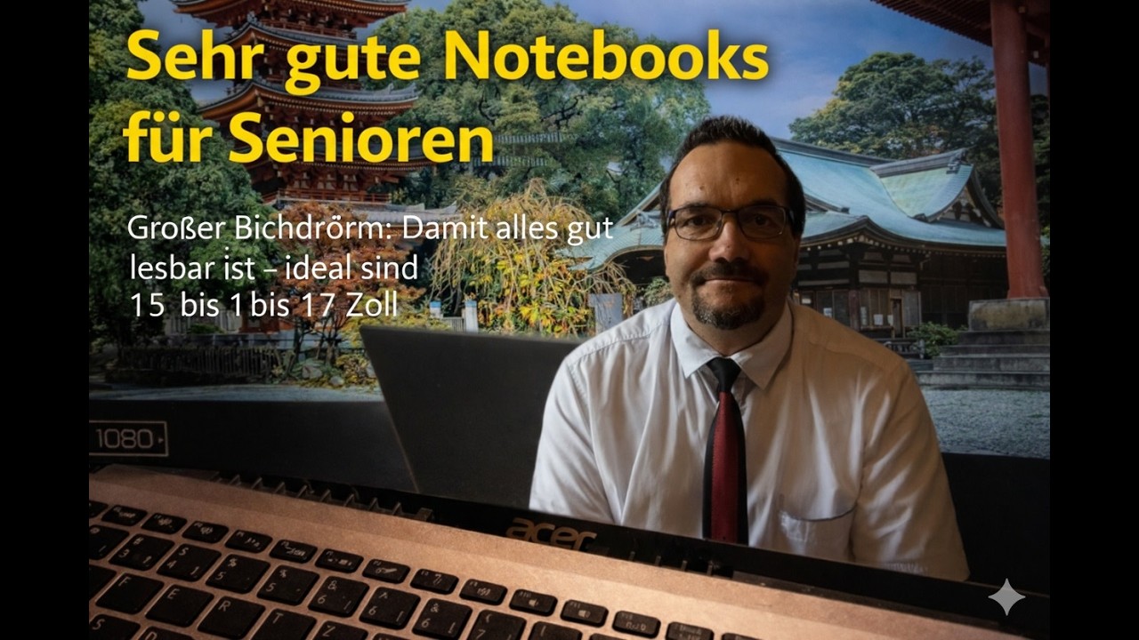 Tips zum Kauf von Notebooks für Senioren