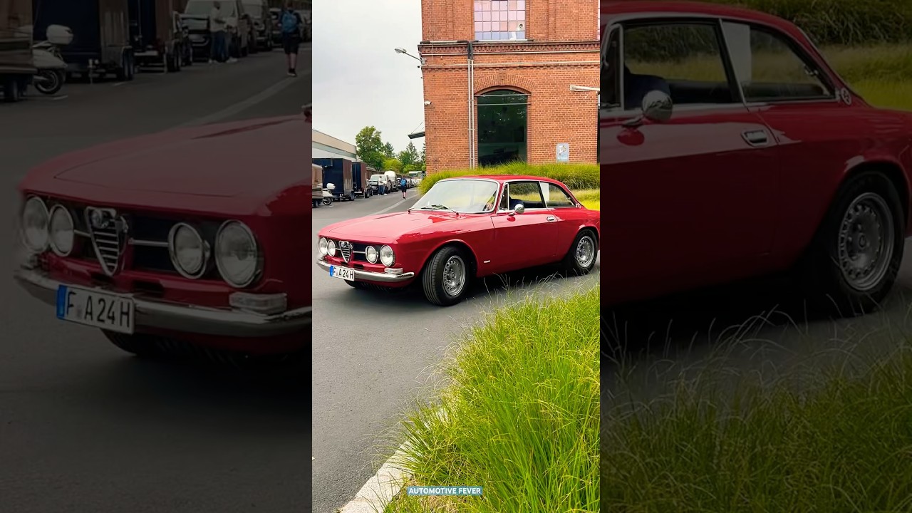 Alfa Romeo 1750 GT Veloce, 1969 pure beauty #alfaromeo #alfaromeogiulia #1750 #gt #enginesound