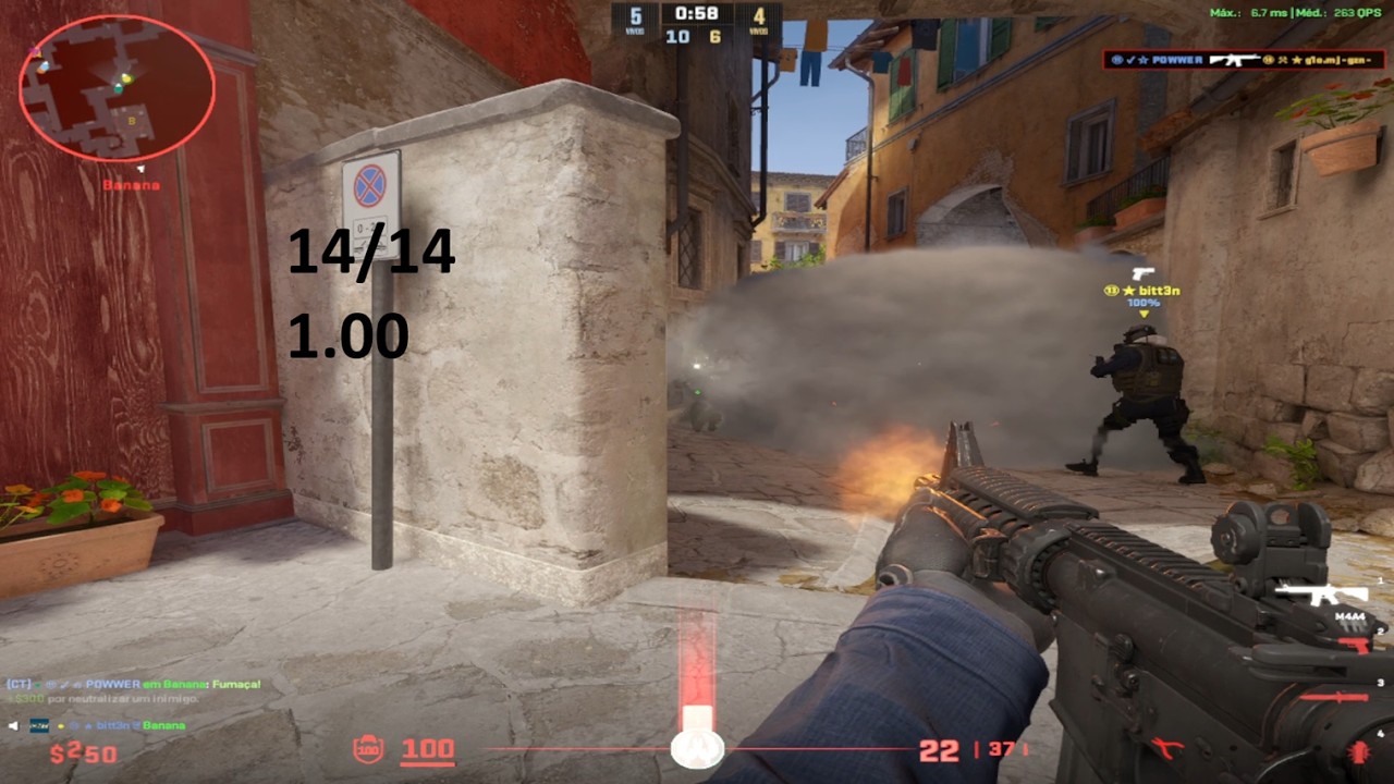 Sexta Feira 13 Contra Pro :@giozerinha❤️(14/14 1.00 GC)