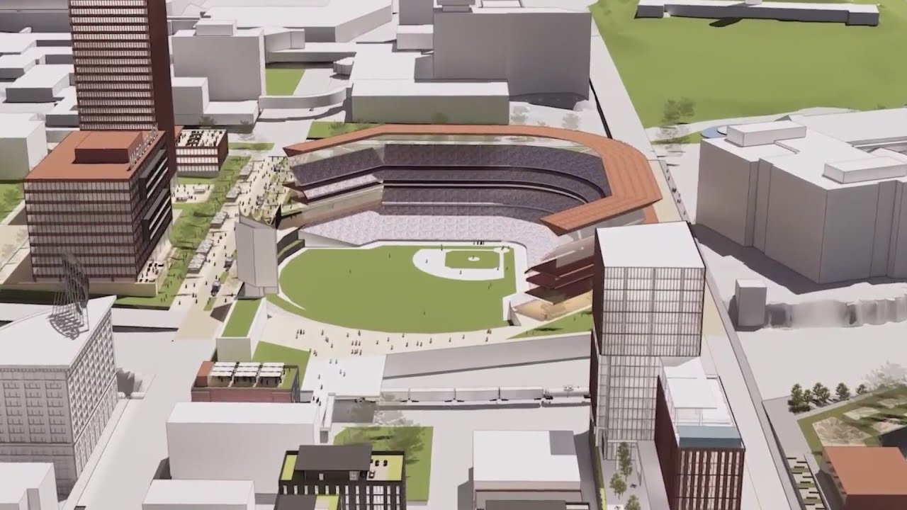 Local developers release new 3D photos showing Kauffman Stadium near Union Station, Crown Center