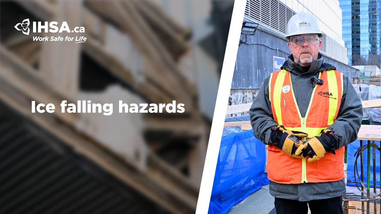 Winter safety: reducing the risk of struck-by injuries from falling ice