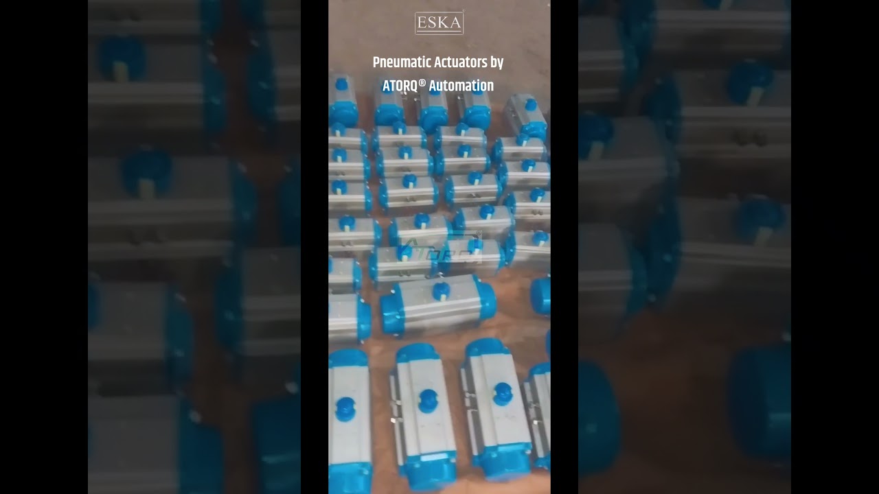 Pneumatic Actuators for Valve automation #actuators #valveautomation  #valves #automation