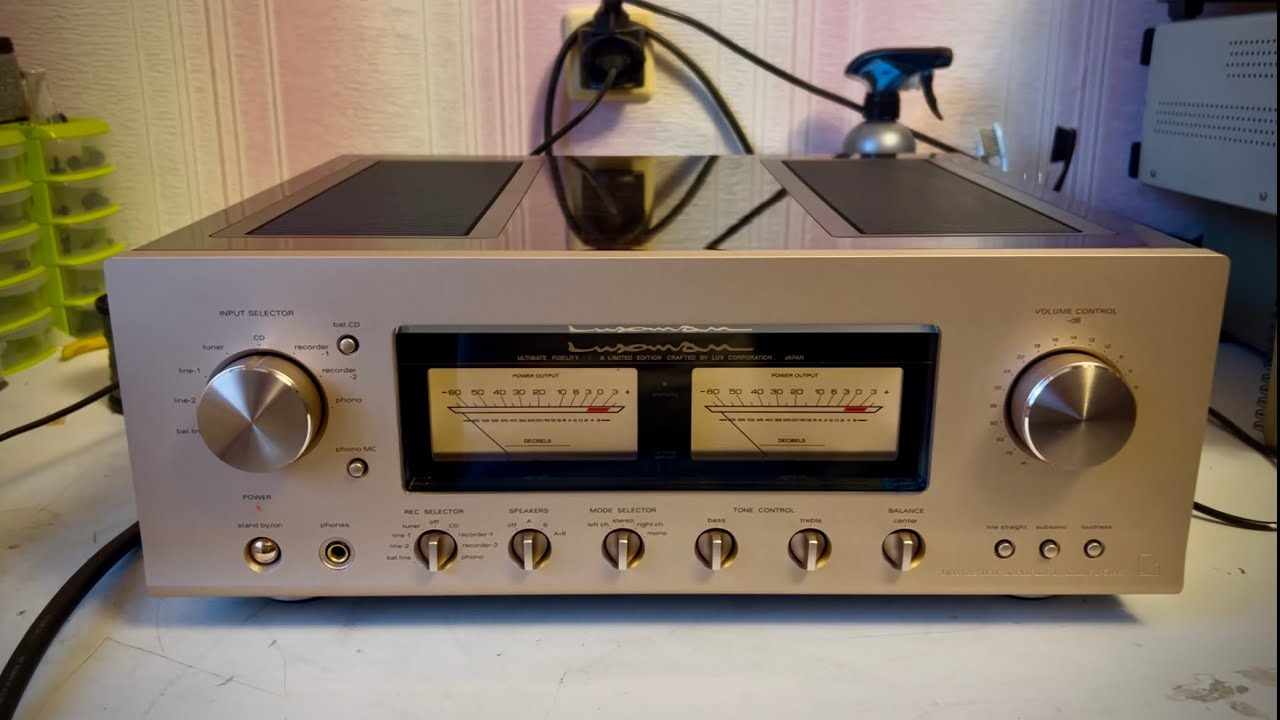 Luxman L-509s Профилактика. Незавершенная…