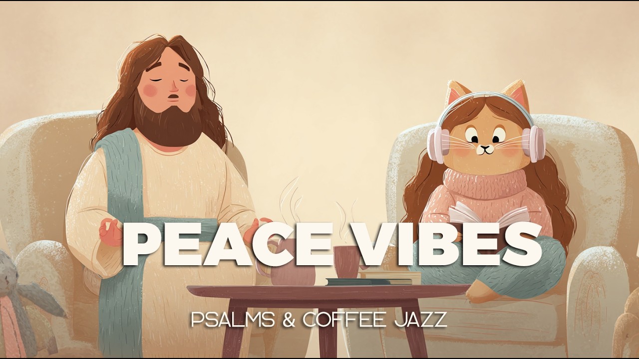Christian Jazz Playlist ✨ Peace Vibes with Proverbs 📖 | Calm Focus for Work & Study ☕