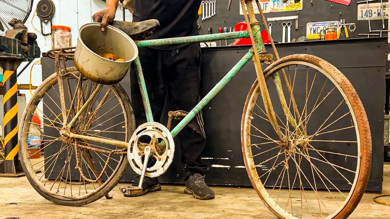 Turning Rust into Gold // A Guide to Bicycle Restoration