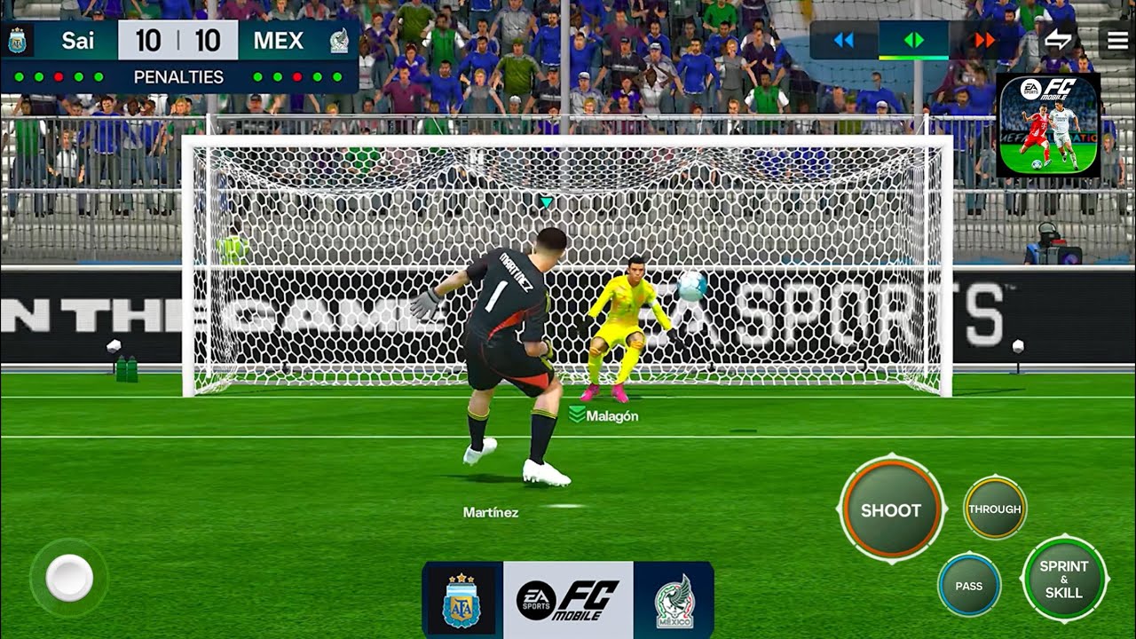 Fc Mobile Penalty Shootout #93 Argentina Vs Mexico #fcmobile26