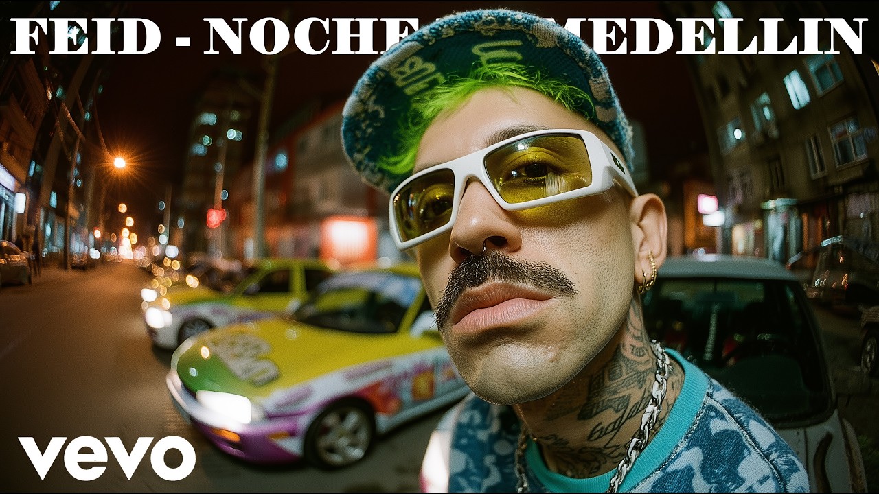 FEID - Noche en Medellín (Official Lyrics Video)