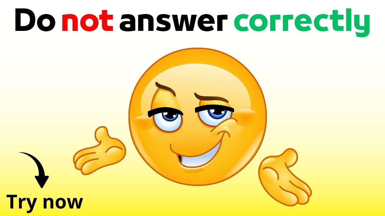 I Dare You to Answer WRONG 😈 (Only 1% Win!)