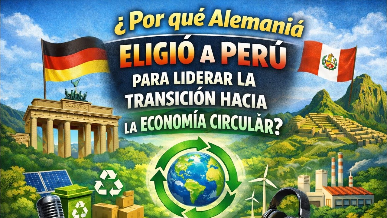 Por qué Alemania eligió a Perú para liderar la transición hacia la economía circular