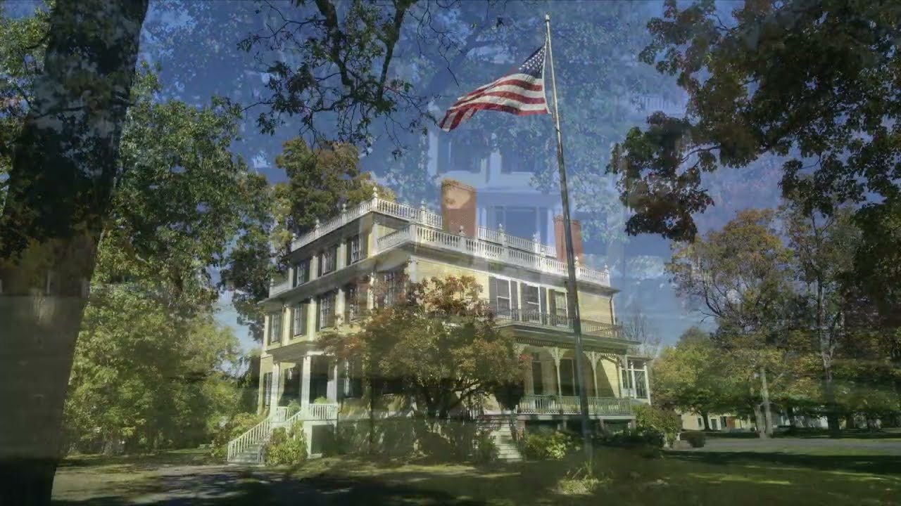 Granger Homestead in Canandaigua NY, Full Outside Walking Tour of a Finger Lakes Treasure