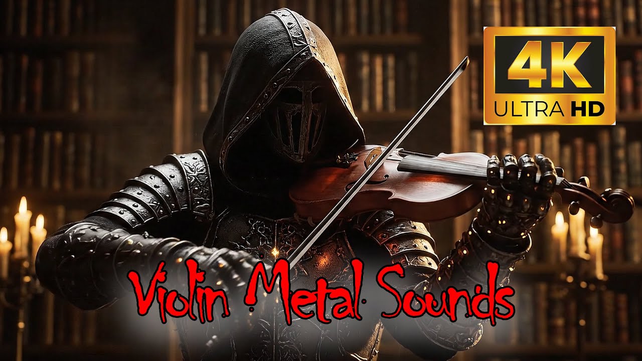 Symphony of Shred: Dominant Violin and Heavy Guitar in a Metal Instrumental - Violin Metal Sounds