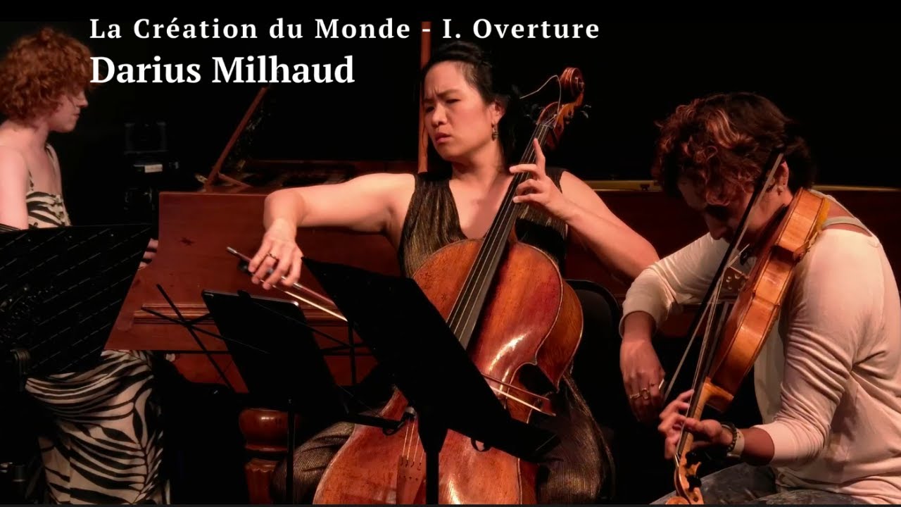 MILHAUD | La Création du Monde (arr. string quintet), I. Overture // LIVE