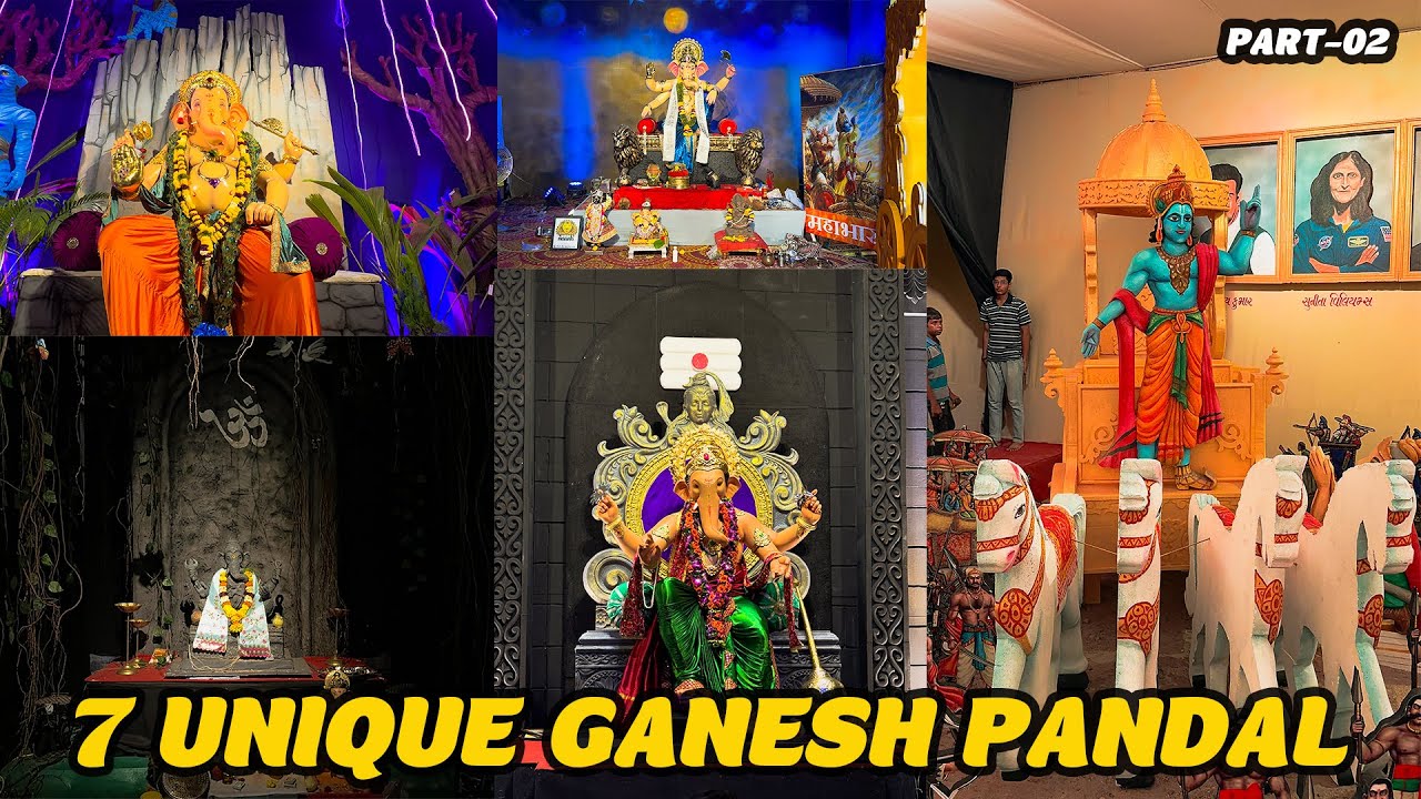 Surat's BEST Ganpati Pandal Visit EVER ! | Surat Ganpati Darshan 2024 | Surat Ganesh Utsav | #vlog